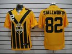 Nike Pittsburgh Steelers #82 Stallworth Yellow Colors 1933s Throwback Elite Jerseys