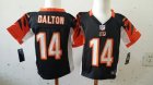 Nike Kids Cincinnati Bengals #14 Andy Dalton Black jerseys