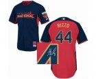 mlb 2014 all star jerseys chicago cubs #44 rizzo blue-red[signature]