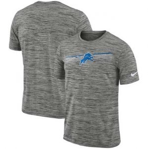 Detroit Lions Nike Sideline Velocity Performance T-Shirt Heathered Gray