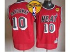 nba miami heat #10 hardaway red[m&n][2013 finals]