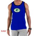 Nike NFL Green Bay Packers Sideline Legend Authentic Logo men Tank Top Blue