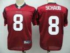 nfl houston texans #8 schaub red