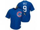 Mens Chicago Cubs #9 Javier Baez 2017 Spring Training Cool Base Stitched MLB Jersey