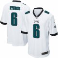 Mens Nike Philadelphia Eagles #6 Caleb Sturgis Game White NFL Jersey