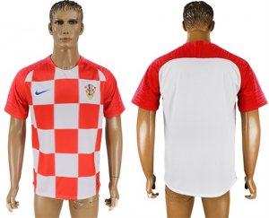 Croatia Home 2018 FIFA World Cup Thailand Soccer Jersey