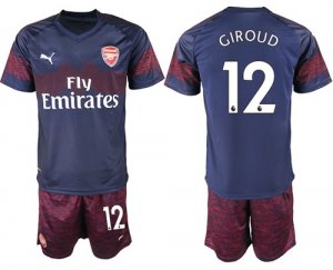 2018-19 Arsenal 12 GIROUD Away Soccer Jersey