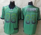 Nike Seattle Seahawks #88 Jimmy Graham green jerseys(Elite Drift Fashion)