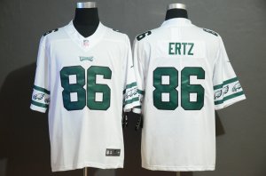 Nike Eagles #86 Zach Ertz White Team Logos Fashion Vapor Limited Jersey