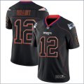 Nike Patriots #12 Tom Brady Black Shadow Legend Limited Jersey