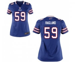 Womens Nike Buffalo Bills #59 Reggie Ragland Royal Blue Team Color NFL Jersey