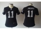 Nike Women oakland raiders #11 janikowski black jerseys