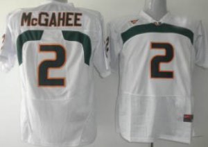 ncaa Miami Hurricanes #2 McGahee White