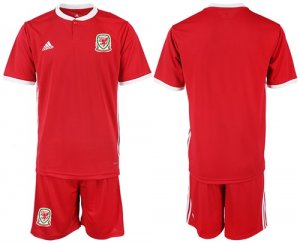 2018-19 Welsh Home Soccer Jersey