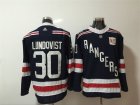 Rangers #30 Henrik Lundqvist Navy Adidas Jersey