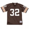 nfl cleveland browns #32 brown throwback brown