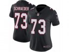 Women Nike Atlanta Falcons #73 Ryan Schraeder Vapor Untouchable Limited Black Alternate NFL Jersey