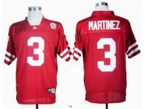 NCAA Nebraska Cornhuskers Taylor Martinez #3 Red College Football Jersey