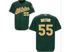 MLB Oakland Athletics #55 Hideki Matsui green[Cool Base]