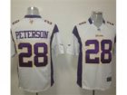 Nike NFL Minnesota Vikings #28 Adrian Peterson white Game