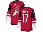 Youth Adidas Phoenix Coyotes #17 Radim Vrbata Maroon Home Authentic Stitched NHL Jersey