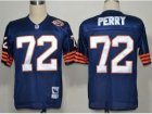 NFL Chicago Bears #72 William Perry Blue Throwback Jerseys