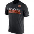 Mens Cincinnati Bengals Nike Practice Legend Performance T-Shirt Black