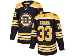 Youth Adidas Boston Bruins #33 Zdeno Chara Black Home Authentic Stitched NHL Jersey