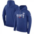 New York Giants Nike Team Name Performance Pullover Hoodie Royal