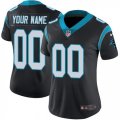 Womens Nike Carolina Panthers Customized Black Team Color Vapor Untouchable Limited Player NFL Jersey