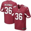 Mens Nike Arizona Cardinals #36 D. J. Swearinger Elite Red Team Color NFL Jersey