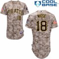 Men's Majestic Pittsburgh Pirates #18 Jon Niese Replica Camo Alternate Cool Base MLB Jersey