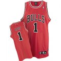 NBA Chicago Bulls #1 Derrick Rose swingman red