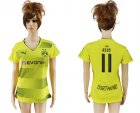 2017-18 Dortmund 11 REUS Home Women Soccer Jersey