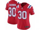 Women Nike New England Patriots #30 Duron Harmon Vapor Untouchable Limited Red Alternate NFL Jersey