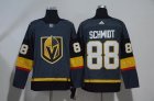 Vegas Golden Knights #88 Nate Schmidt Gray With Special Glittery Logo Adidas Jersey