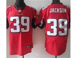 Nike NFL Atlanta Falcons #39 Jackson Red Jerseys(Elite)