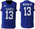 Nike New York Giants #13 Odell Beckham Jr Royal Blue Team Color Men' Stitched NFL Limited Tank Top Jersey