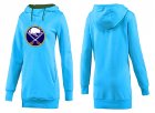 NHL Women Buffalo Sabres Logo Pullover Hoodie 2