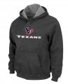 Houston Texans Authentic Logo Pullover Hoodie D.Grey