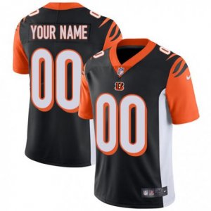 Mens Nike Cincinnati Bengals Customized Vapor Untouchable Limited Black Team Color NFL Jersey