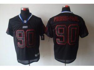 Nike NFL New York Giants #90 Jason Pierre-Paul Black Jerseys[Elite lights out]