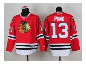 nhl jerseys chicago blackhawks #13 punk red[punk]