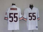 nfl chicago bears #55 briggs white