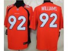 Nike NFL Denver Broncos #92 Sylvester Williams orange Jerseys(Limited)[williams]