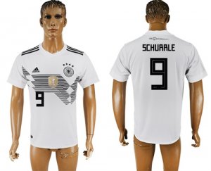 Germany 9 SCHURRLE Home 2018 FIFA World Cup Thailand Soccer Jersey