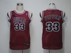 NBA Chicago Bulls #33 Pippen Red[finals]