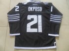 NHL New York Islanders #21 Kyle Okposo black jersey 2015new