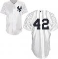 mlb jerseys new york yankees #42 rivera white[2014 NEW]