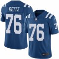 Youth Nike Indianapolis Colts #76 Joe Reitz Limited Royal Blue Rush NFL Jersey